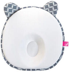 Motherhood Ergonomikus stabilizáló párna újszülötteknek fülekkel Grey Classics 0-6hó (065138new)