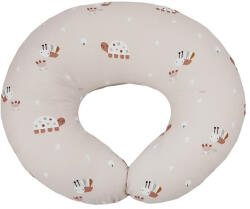 EKO Szoptatós párna kicsi VELVET Bees Beige 60x60 cm (PO-24-BEES)