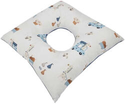 EKO Szülés utáni párna Giraffe kék 40x40 cm (PO-39-Giraffe)