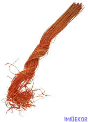  Ting Ting szálas száraz díszítő kb 68cm - Narancs