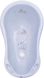 MALTEX Babakád leeresztő dugóval Bálna Minimal 84 cm - satin blue (0970-35)