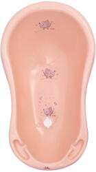 MALTEX Babakád leeresztő dugóval Elefánt Minimal 84 cm - peach rose (0970-41)