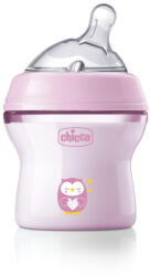 Chicco Natural Feeling 150 ml cumisüveg kislányoknak 0m+ (81311-10)