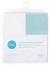  CEBA Pelenkázó alátét huzat 50x70-80 cm 2 db Türkiz+Ecru (W-820-117-034)