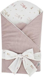 EKO Pólya pamutból Velvet és kókusz belsővel, Bunny masnival 75x75 cm (RO-27-Bunny)