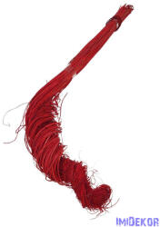  Ting Ting szálas száraz díszítő kb 68cm - Piros