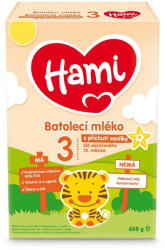  HAMI 3 Kisgyermek tej vanília ízesítéssel 600 g (133501)