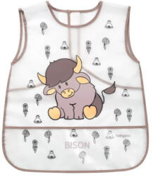  BABYONO Lemosható előke Bölény 36hó+, 38x45 cm (840-BO-BISON)