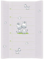  CEBA Pelenkázó alátét 2-szegélyes merev lappal (50x80) Comfort Zebra szürke (W-212-002-260)