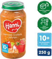  HAMI Zöldséges tányér csirkével (250 g) - hús-zöldség étel (169077)