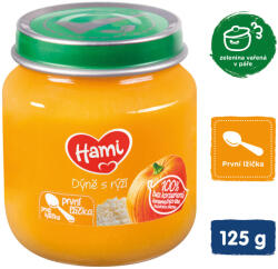  HAMI Sütőtök rizzsel (125 g) - zöldséges kása (109914)