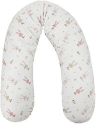 EKO Szoptatós párna Velvet Nyuszi rózsaszín 180 cm (PO-27-Bunny)