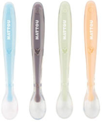  NATTOU Szilikon kanalak puha véggel 4 db (877770)