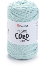  MACRAME CORD zsinór fonal, 3mm - Menta - 775