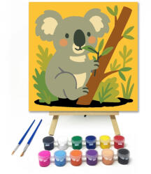  Cuki Koalabocs a Fán - gyerek számfestő készlet