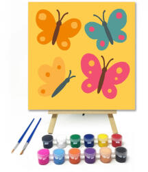 Számfestő Vidám Pillangók Kavalkádja - gyerek számfestő készlet (crea6636)