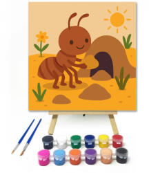  Dolgos Hangyácska a Homokdombon - gyerek számfestő készlet