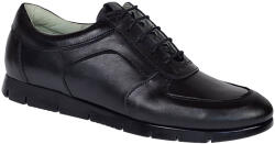 CIUCALETI Marime 37 Pantofi dama sport casual din piele naturala de culoare neagra ADISN, marimea 37
