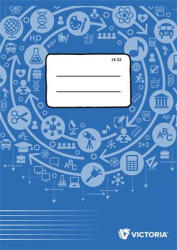 Victoria Füzet, tűzött, A5, vonalas, 32 lap, 1. osztály, VICTORIA PAPER Circle "14-32 (BLACKFRIDAY_CR_ISVF1432U)