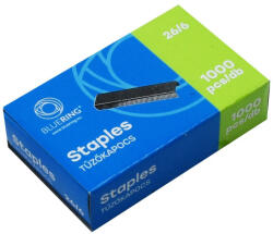 BLUERING Tűzőkapocs 26/6 Bluering® (TUZK266Y) - bestoffice