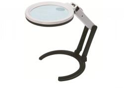 INSIZE Lupa multifunctionala INSIZE cu LED, marire 2x si 4x, O120 mm, alimentare dubla (7512-1)