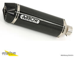 Arrow Exhaust Tobă finală ARROW Thunder pentru Honda CBR 650 F 2014-2018, Carbon