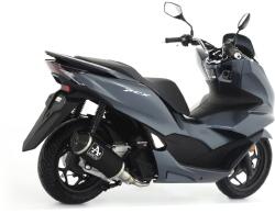 Arrow Exhaust Tobă finală ARROW Urban pentru Honda PCX 125 2021-2024, Aluminiu închis (Dark) - brsmoto - 1 981,00 RON