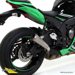 Arrow Exhaust Tobă finală ARROW Pro-Race pentru Kawasaki ZX-10R 2016-2019, Titan