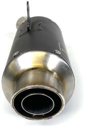 Arrow Exhaust Tobă finală ARROW GP2 pentru Kawasaki Z 400 2019-2020, Oțel închis (Dark)