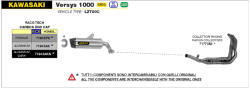 Arrow Exhaust Tobă finală ARROW Indy Race pentru Kawasaki VERSYS 1000 2021-2024, Titan