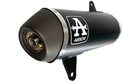 Arrow Exhaust Tobă finală ARROW Urban pentru Yamaha XMAX 300 2017-2020, Aluminiu închis (Dark)