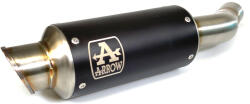 Arrow Exhaust Tobă finală ARROW GP2 pentru Kawasaki ZX-6R 636 2019-2020, Oțel închis (Dark)