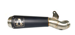 Arrow Exhaust Tobă finală ARROW Pro-Race pentru Ducati Scrambler 800 Classic 2017-2020, Oțel închis (Dark)