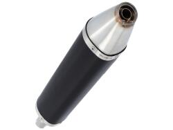 Arrow Exhaust Tobă finală ARROW Off-Road Thunder pentru Malaguti XTM / XSM 125 4T 2019-2020, Aluminiu închis (Dark) - brsmoto - 1 926,00 RON