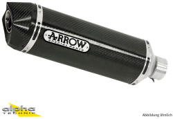 Arrow Exhaust Tobă finală ARROW Race-Tech pentru Yamaha XJR 1300 2007-2017, Carbon