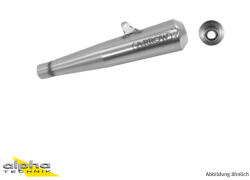 Arrow Exhaust Tobă finală ARROW Pro-Racing pentru Yamaha XJR 1300 2007-2017, Oțel inoxidabil