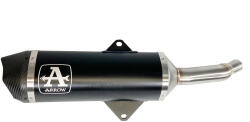Arrow Exhaust Tobă finală ARROW Race-Tech pentru Yamaha XMAX 400 2013-2016, Aluminiu închis (Dark)