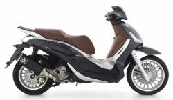 Arrow Exhaust Tobă finală ARROW Urban pentru Piaggio Beverly 300 HPE 2021-2024, Aluminiu închis (Dark) - brsmoto - 2 027,00 RON