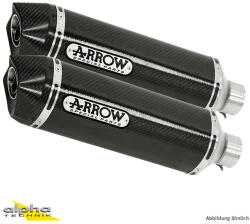 Arrow Exhaust Tobă finală ARROW Race-Tech pentru Yamaha FJR 1300 2016+, Carbon