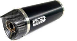 Arrow Exhaust Tobă finală ARROW Thunder pentru Honda CB 125 R 2018-2020, Aluminiu închis (Dark)