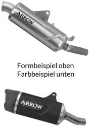 Arrow Exhaust Tobă finală ARROW Indy Race EVO pentru Ducati Desert X 950 2022-2025, Aluminiu închis (Dark)