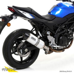 Arrow Exhaust Tobă finală ARROW Race-Tech pentru Suzuki SV 650 2016-2024, Aluminiu - brsmoto - 2 145,00 RON