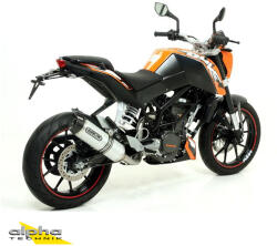 Arrow Exhaust Tobă finală ARROW Thunder pentru KTM DUKE 125 2011-2016, Aluminiu - brsmoto - 1 577,00 RON