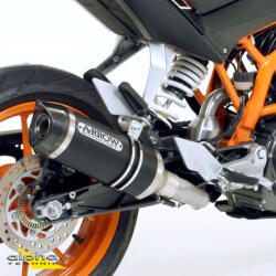 Arrow Exhaust Tobă finală ARROW Thunder pentru KTM RC 125 2015-2016, Aluminiu închis (Dark) - brsmoto - 1 957,00 RON