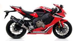 Arrow Exhaust Tobă finală ARROW Race-Tech pentru Honda CBR 1000 RR 2017-2019, Aluminiu închis (Dark)