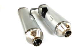 Arrow Exhaust Pereche de tobe finale ARROW Thunder pentru Aprilia DORSODURO 900 2017-2019, Aluminiu