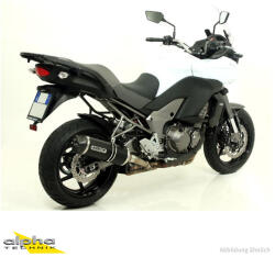 Arrow Exhaust Tobă finală ARROW Race-Tech pentru Kawasaki VERSYS 1000 2012-2016, Aluminiu închis (Dark)