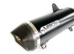 Arrow Exhaust Tobă finală ARROW Race-Tech pentru Peugeot METROPOLIS 400 2013-2016, Aluminiu închis (Dark)