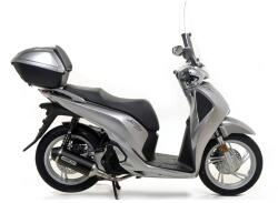 Arrow Exhaust Tobă finală ARROW Urban pentru Honda SH 150i 2017-2019, Aluminiu închis (Dark)