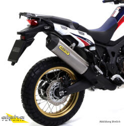 Arrow Exhaust Sistem complet de evacuare ARROW Race-Tech pentru Honda Africa Twin 1000 AdvSport 2018-2019, Titan - brsmoto - 8 719,00 RON